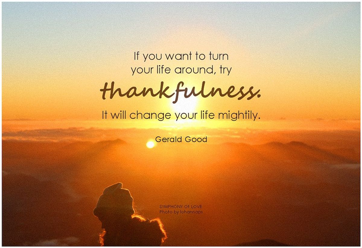 Thankfulness