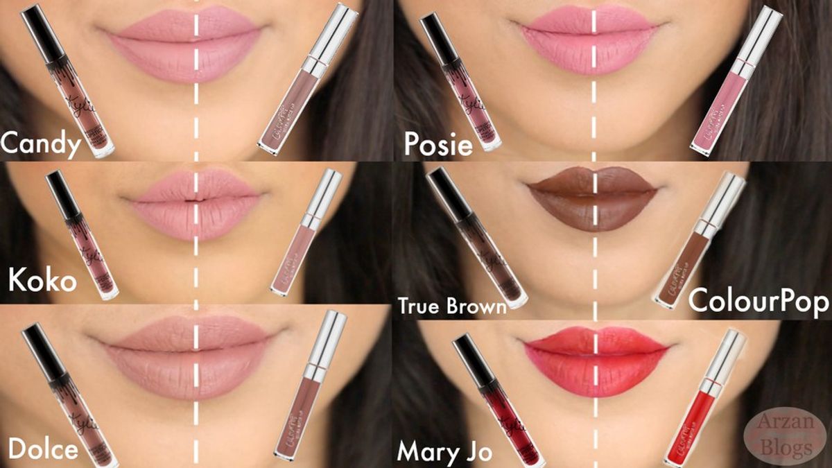 Colour Pop Vs. Kylie Lip Kits