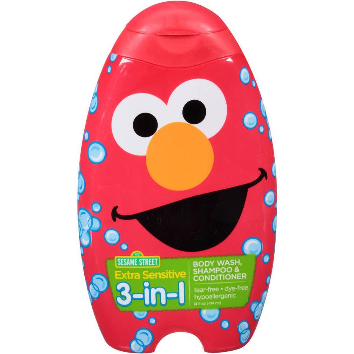 "Extra Sensitive" Elmo Shampoo Just Needs To Grow The Hell Up