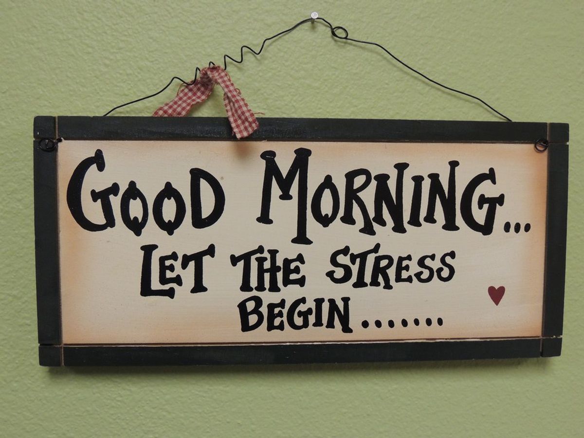 Current Mood: Permanently Stressed Out