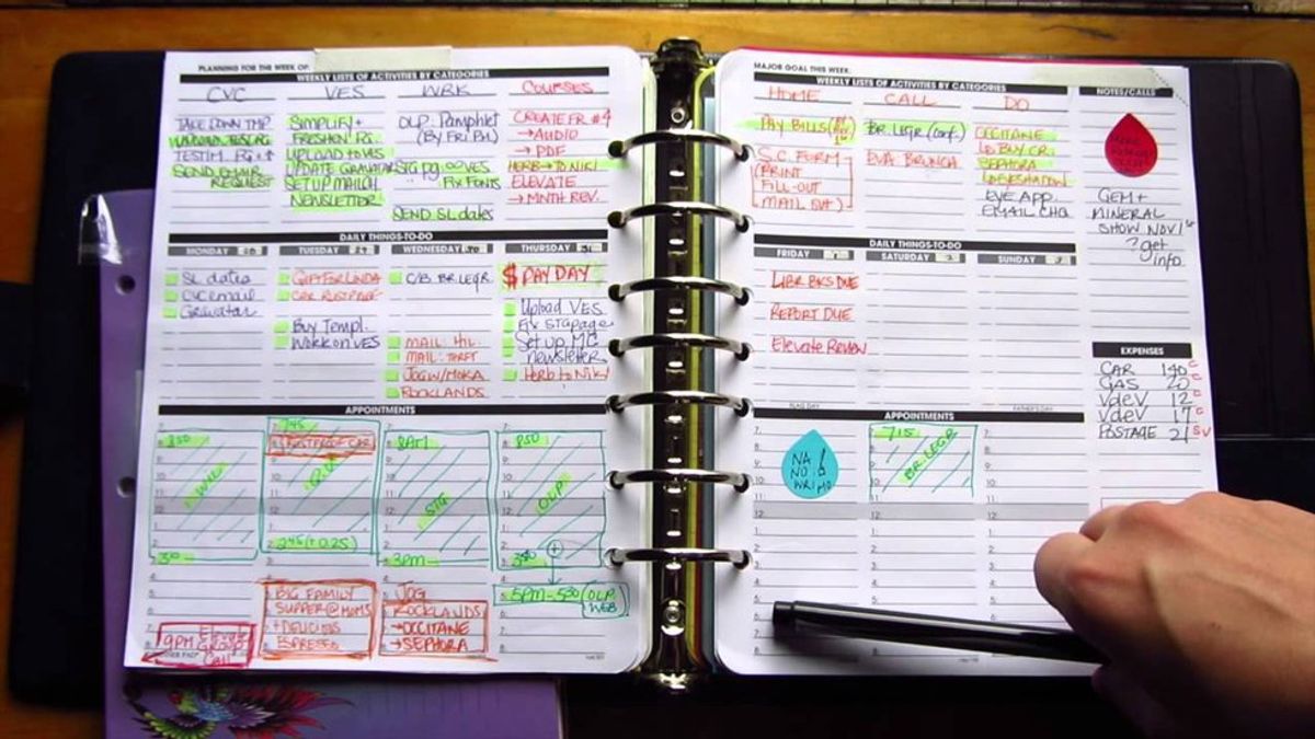 My Life With A Planner, And Tips To Starting Your Own