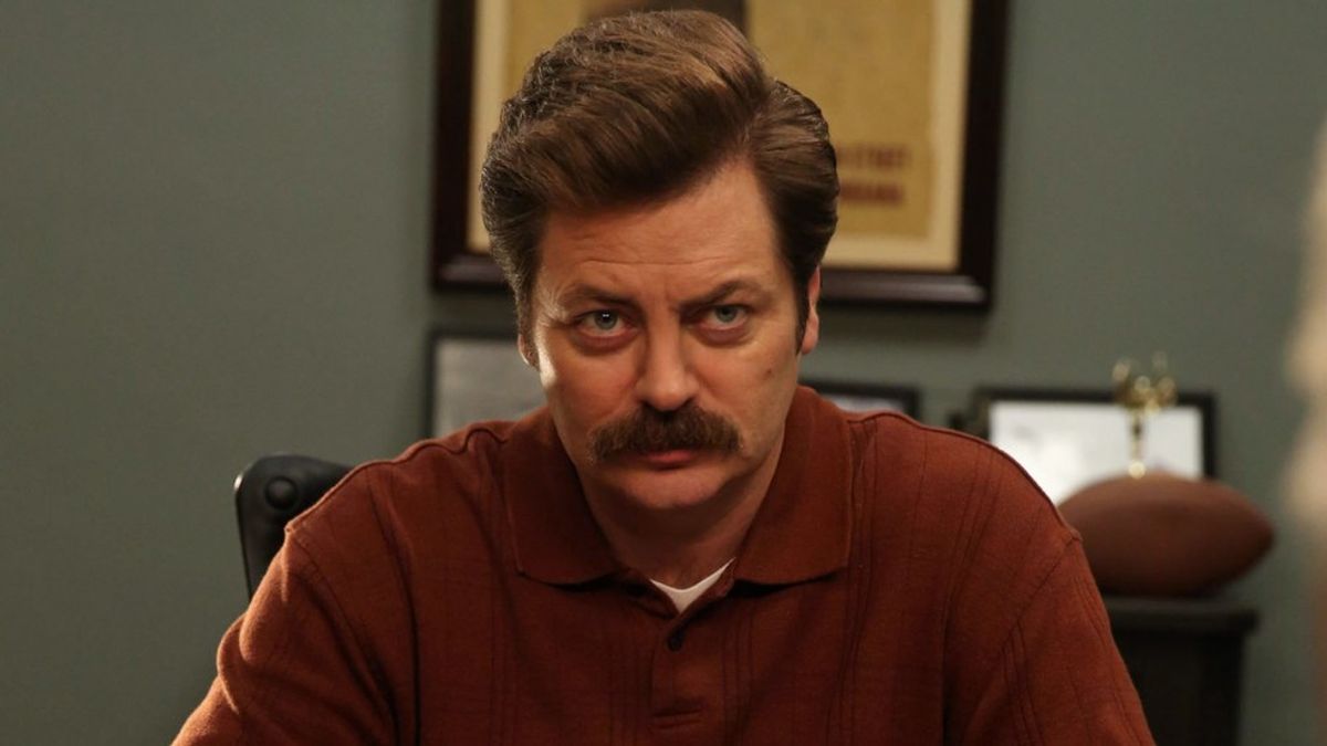 Finals Week: As Told By Ron Swanson