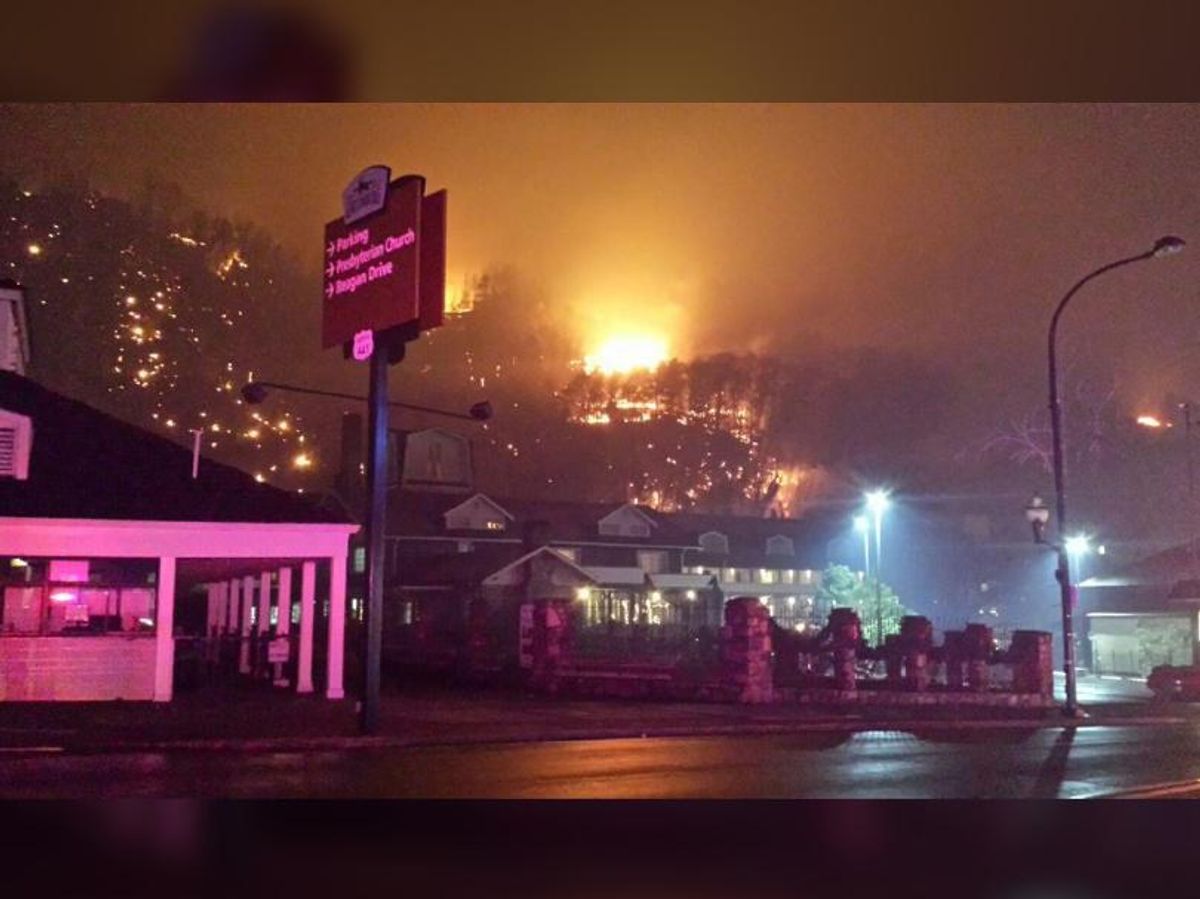 The Effects of the Wildfires That Have Consumed Gatlinburg