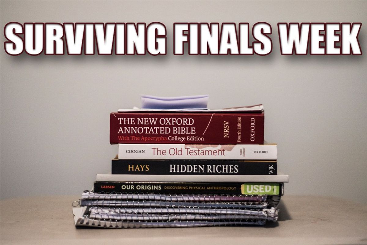 The 5 Stages of Finals Week