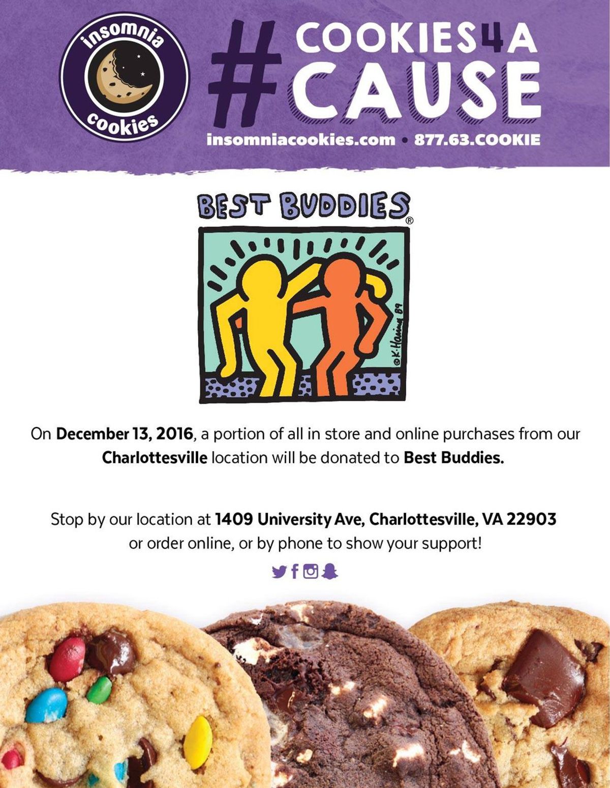 Why You Should Buy Insomnia Cookies On Tuesday, December 13th