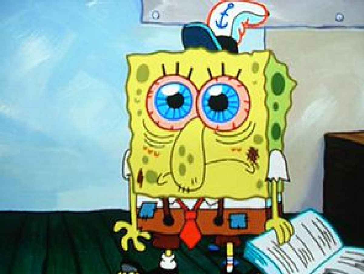 20 Times Spongebob Summed Up Finals Week