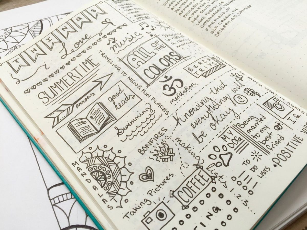 The Art In Bullet Journaling