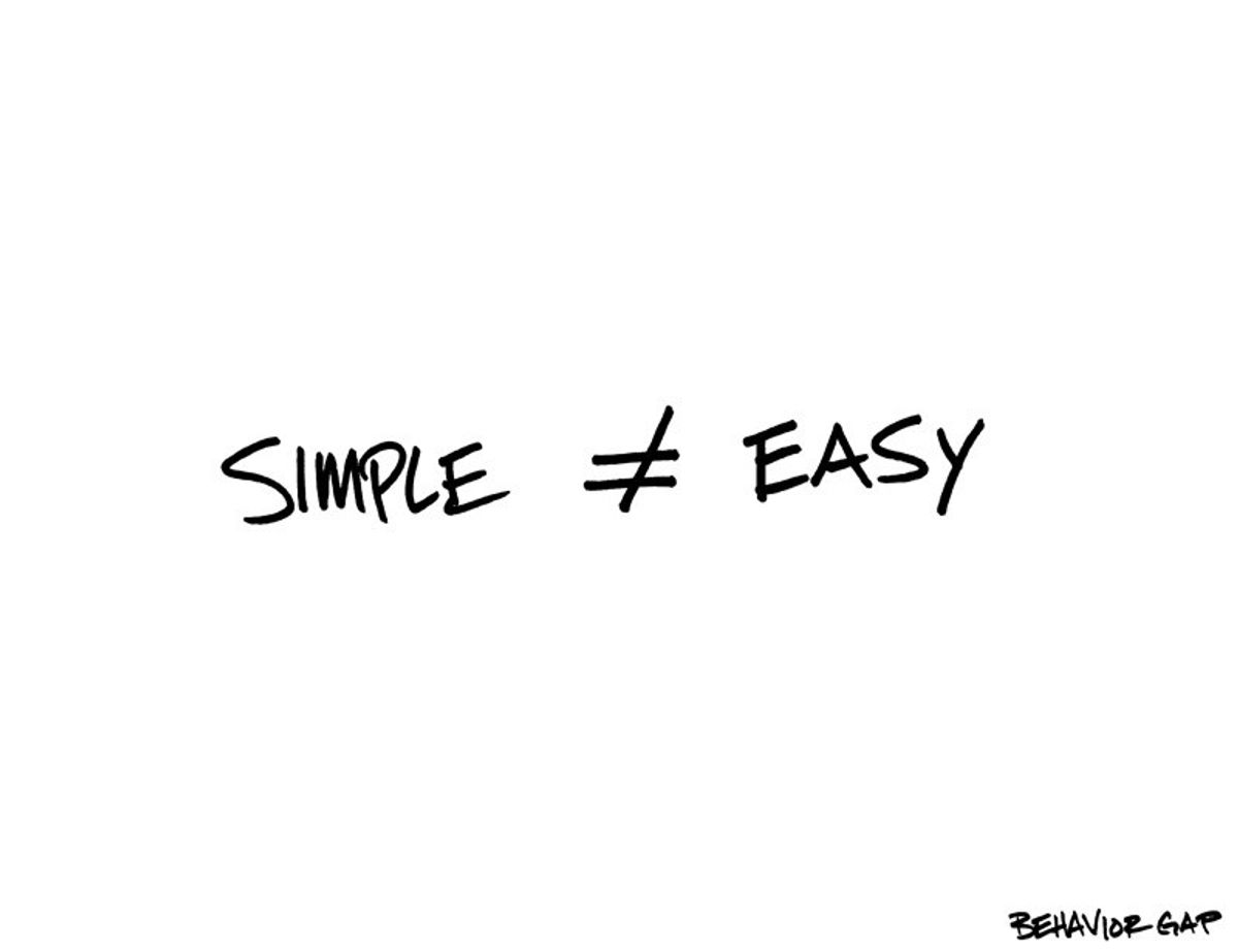 The Difference Between Simple And Easy