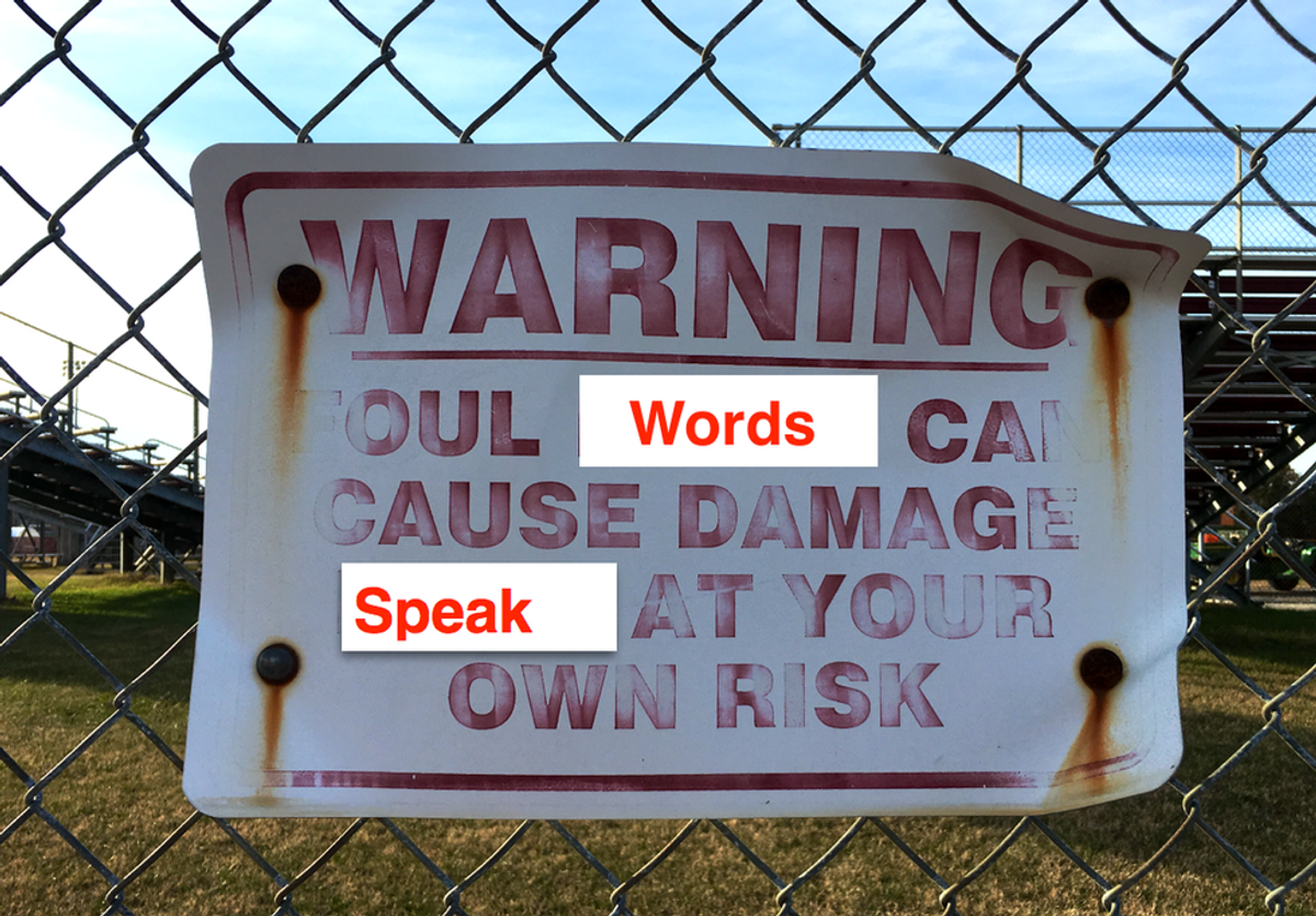 How Foul Words Can Affect The Way People See Themselves