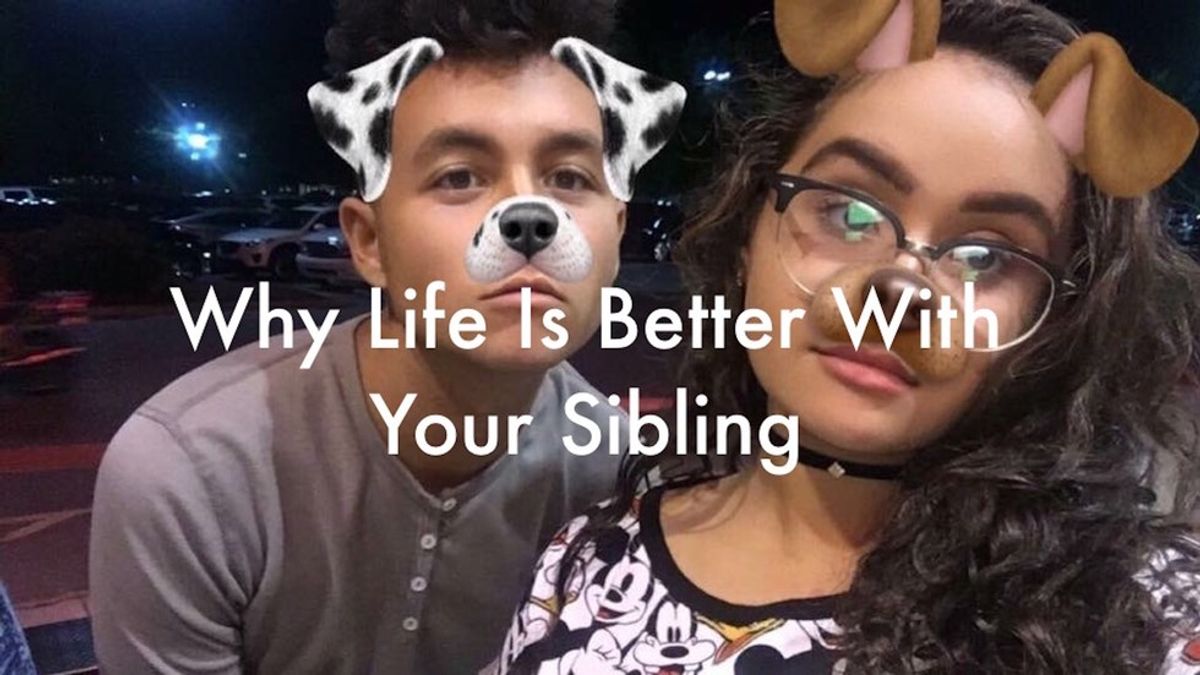 Why Life Is Better With Your Sibling