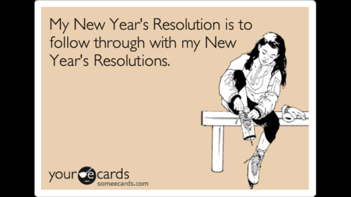 Three Resolutions You Should Make And Keep