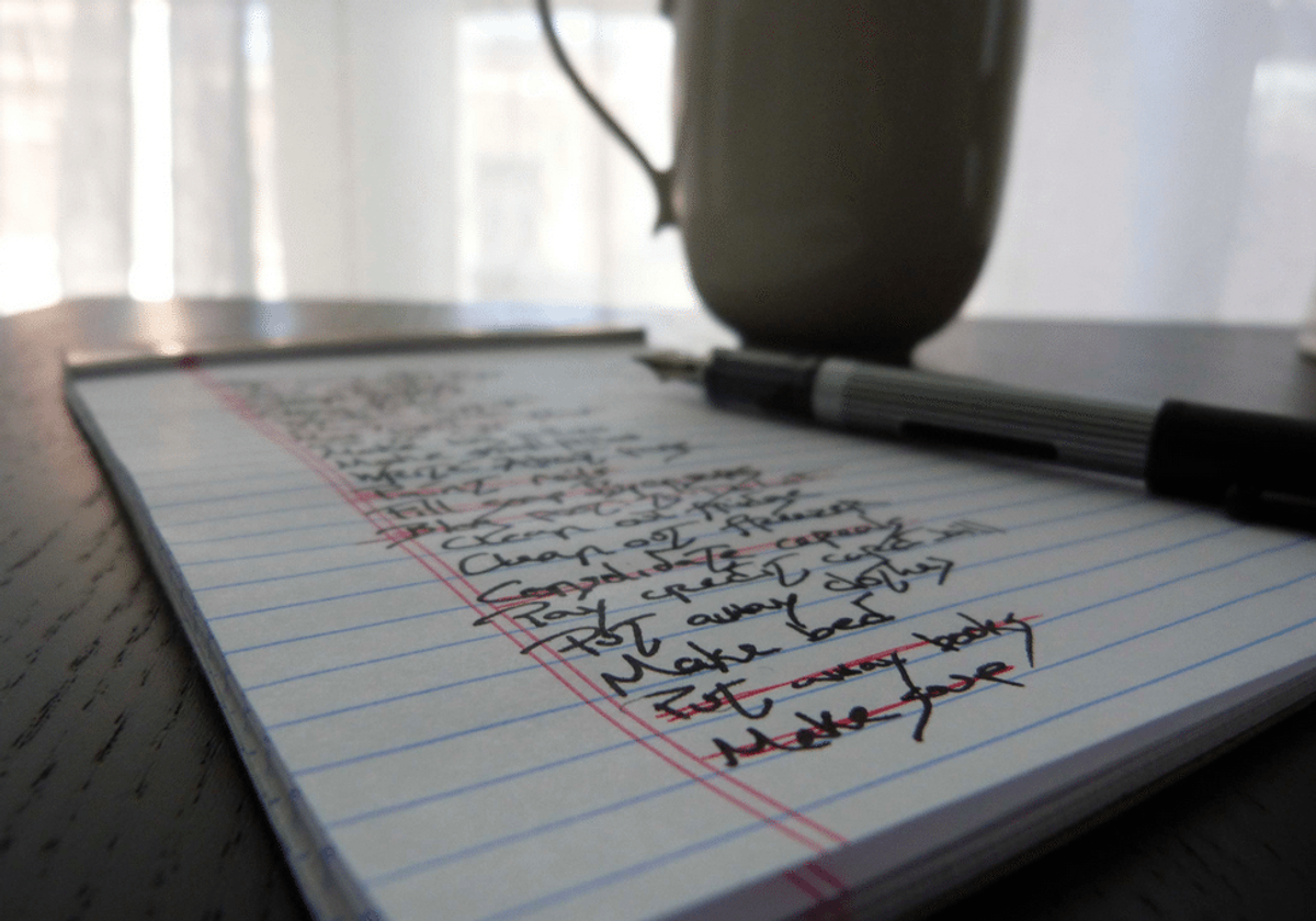 The 5 Advantages Of Being A List Maker