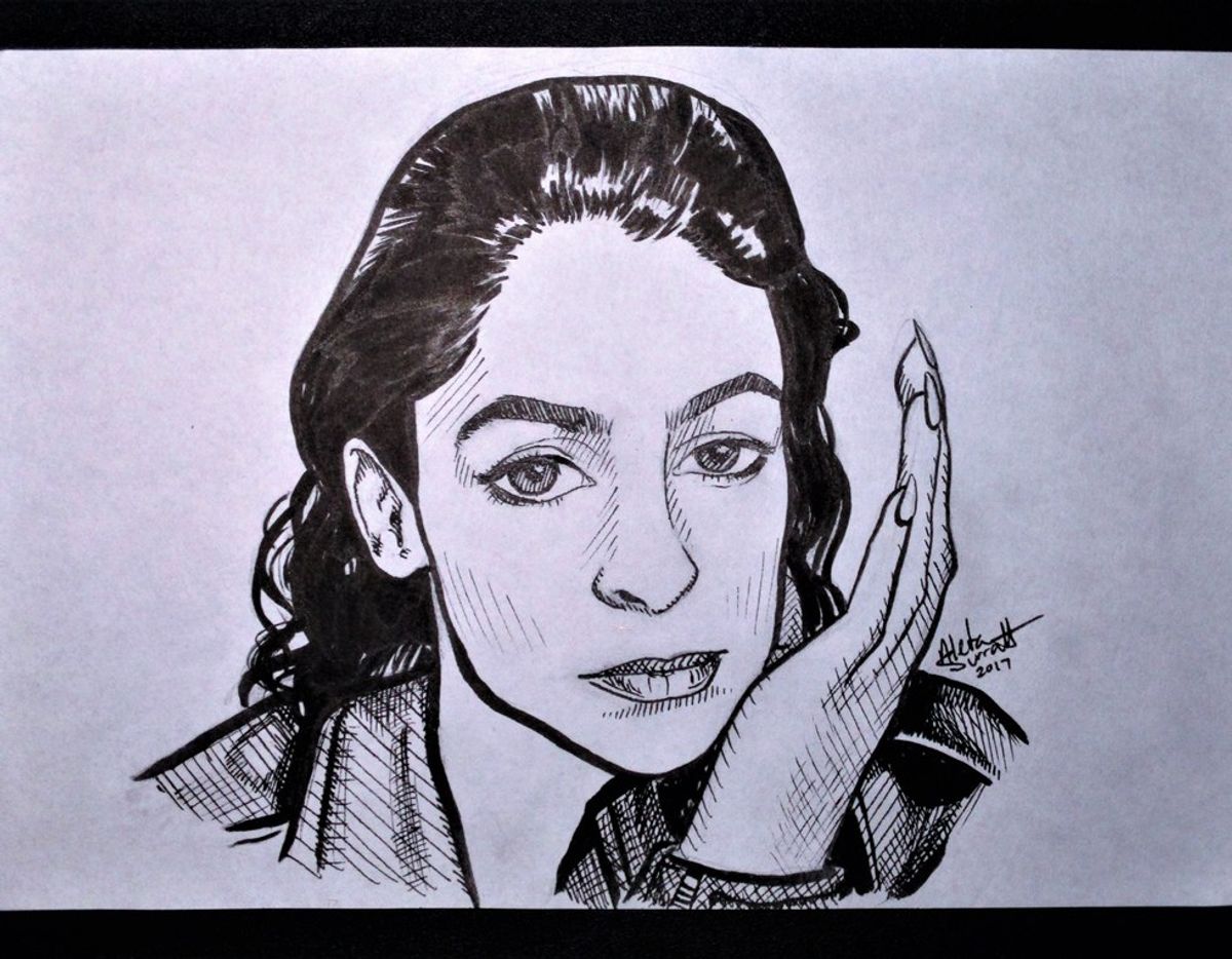 Video: Jasmine Guy Speed Drawing