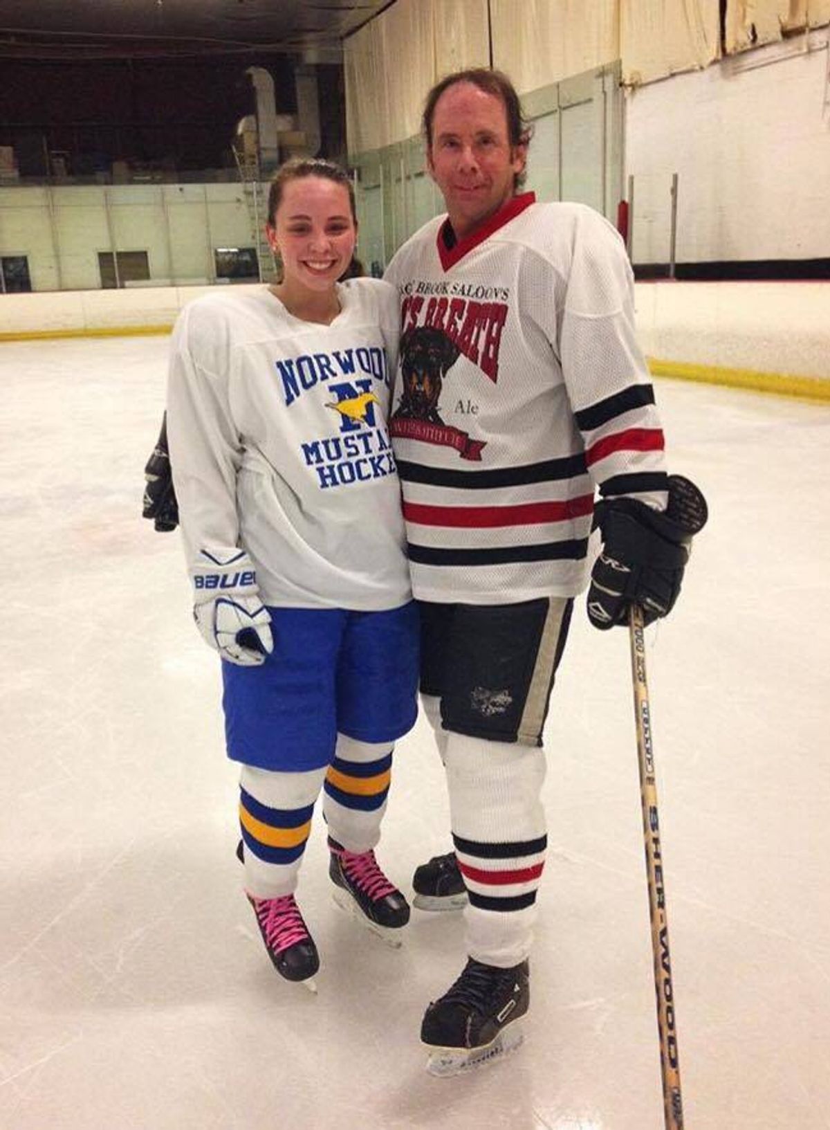 To My Hockey Dad, Who Taught Me To Love The Best Game On Earth