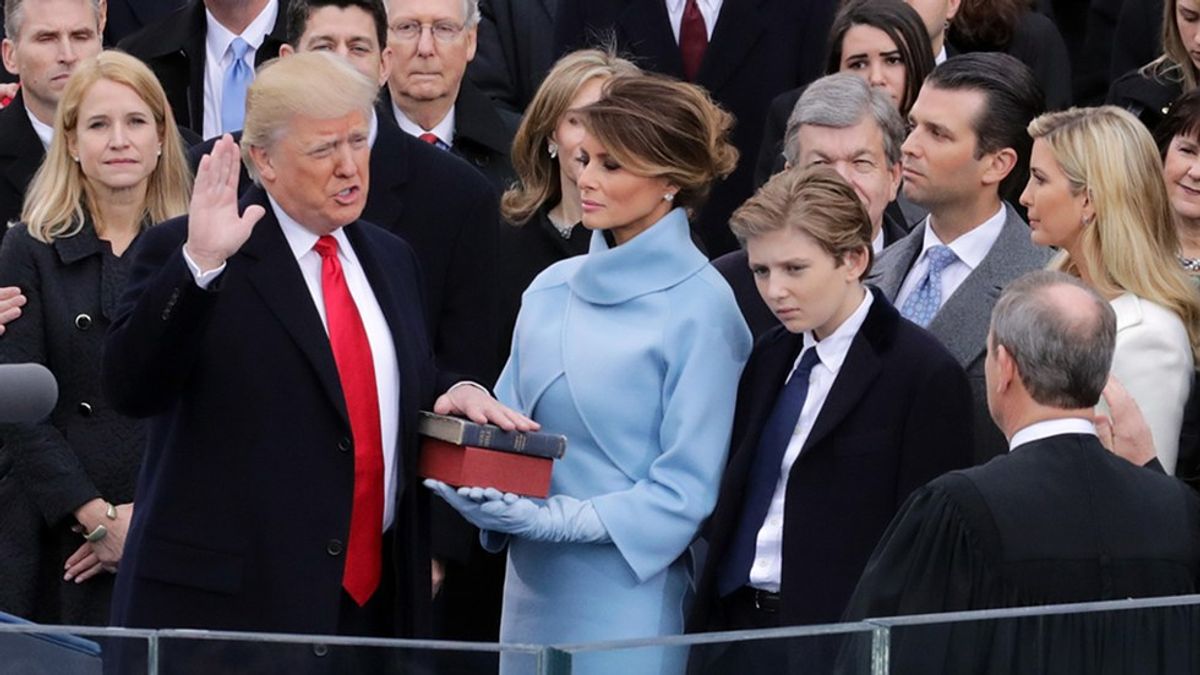 Donald Trump Sworn In As 45th POTUS