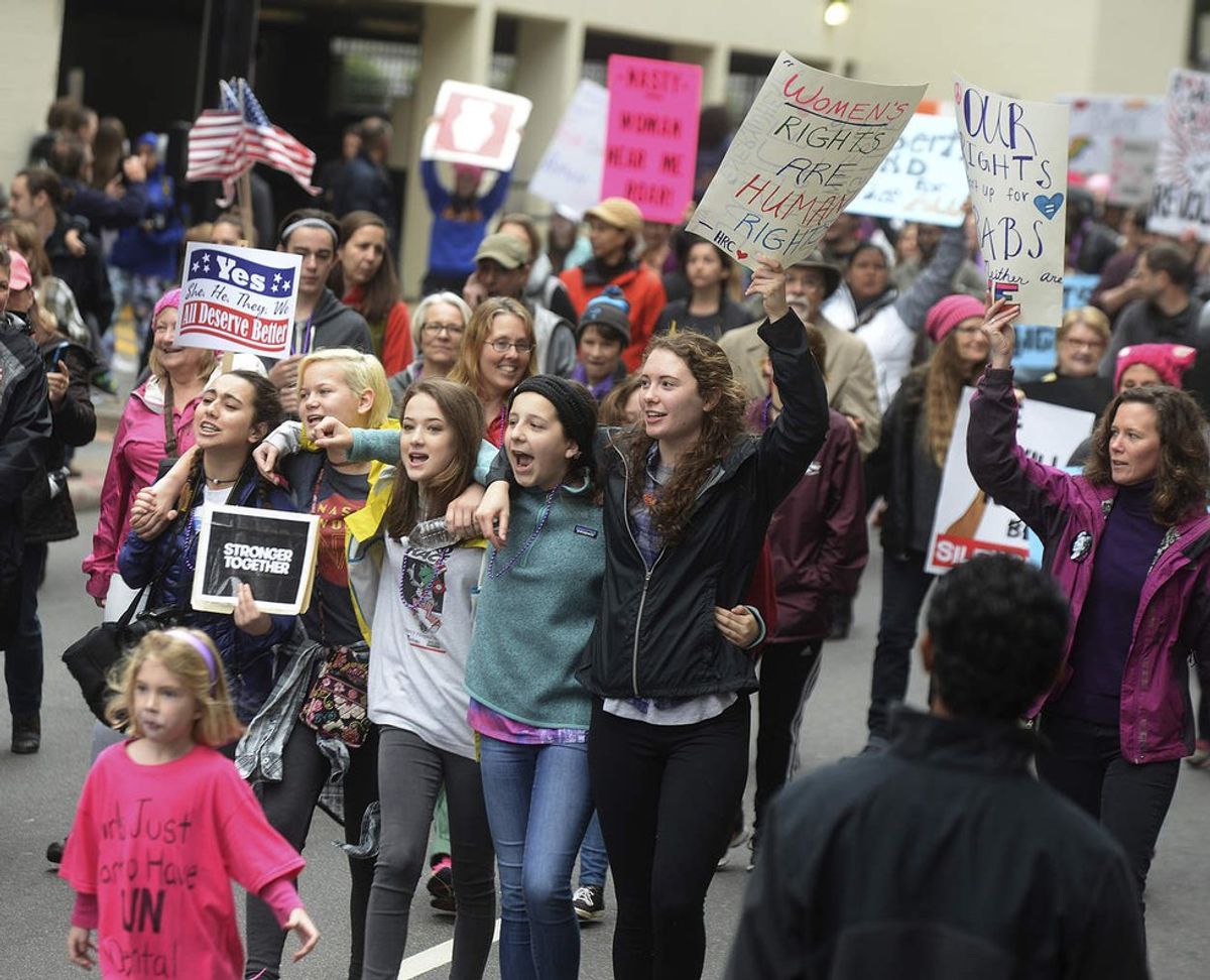 A Female College Student's Take On The Women's March On Washington