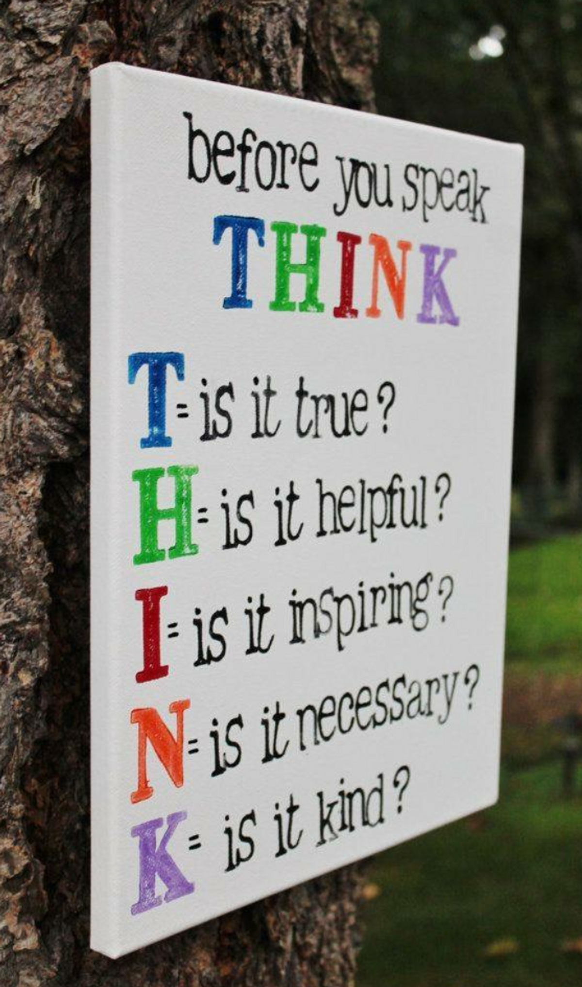 THINK: The Acronym