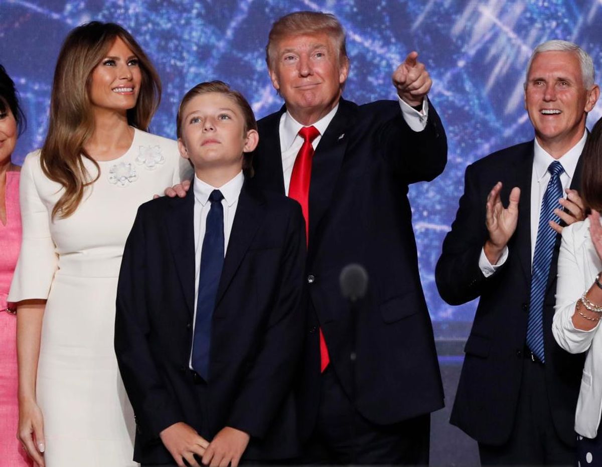 Please, Spare Barron Trump