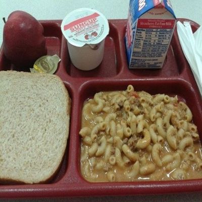 american school lunch