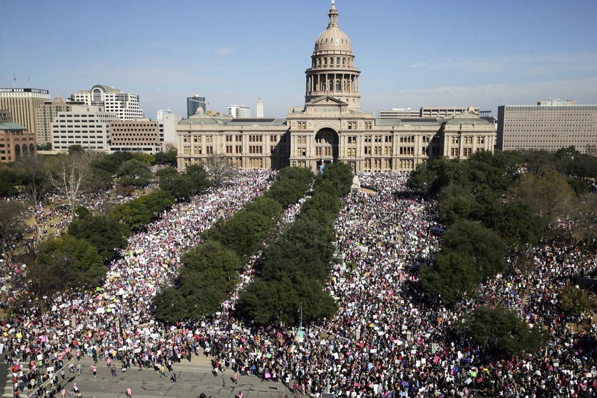 Why Marching Isn't Only A Woman's Issue