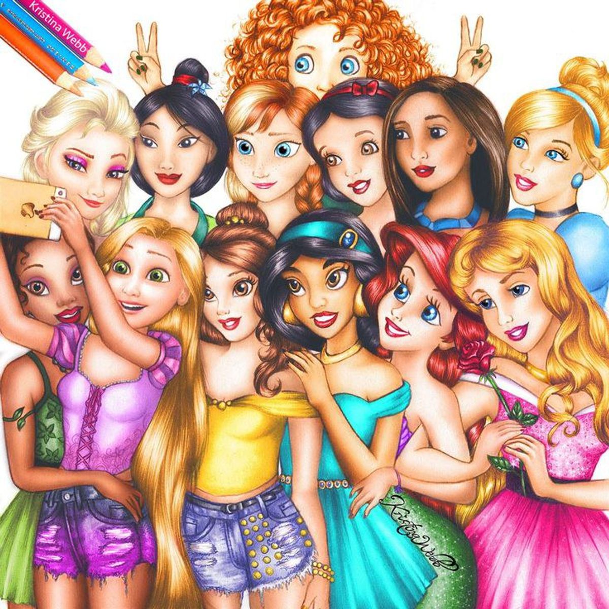 What Each Disney Princess Would Major In At College