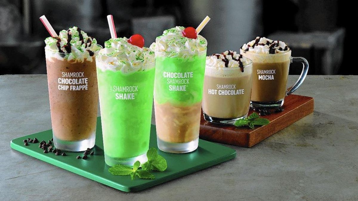 McDonald's Shamrock Shakes Are The Best Worst Nightmare Ever