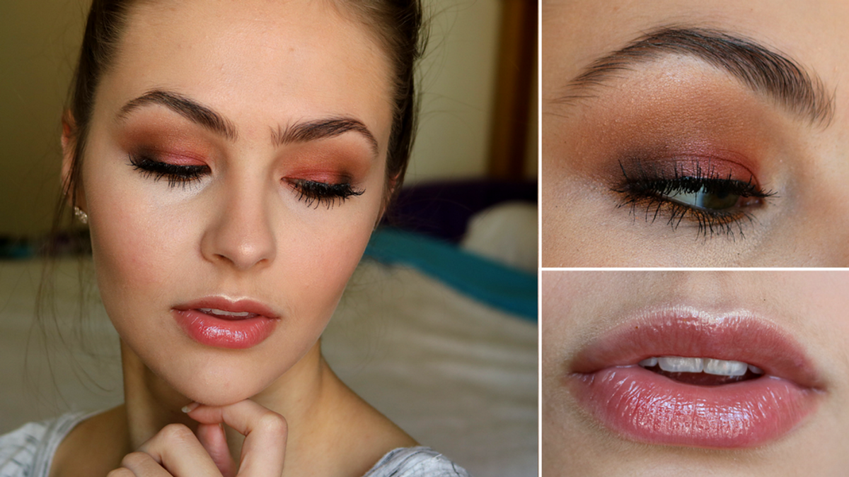 Orange Eyes Tutorial | ft. Coastal Scents Smokey Palette