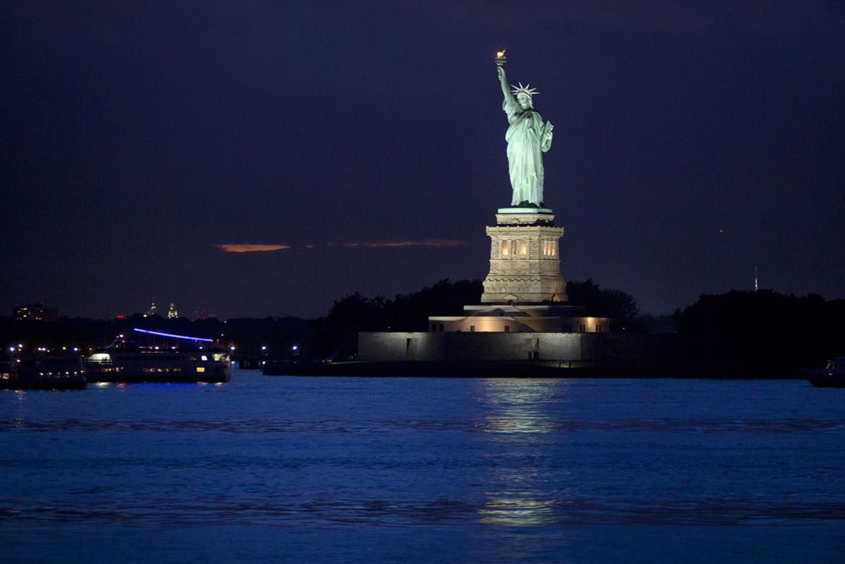 Where Is Lady Liberty's Light?