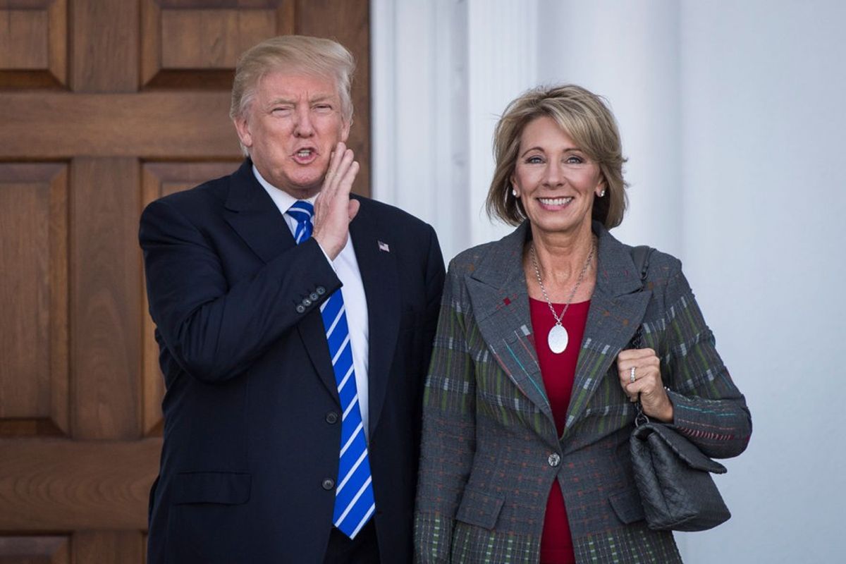 Betsy DeVos And Devastation