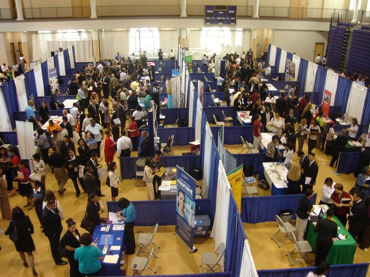 The Oddity Of A Job Fair