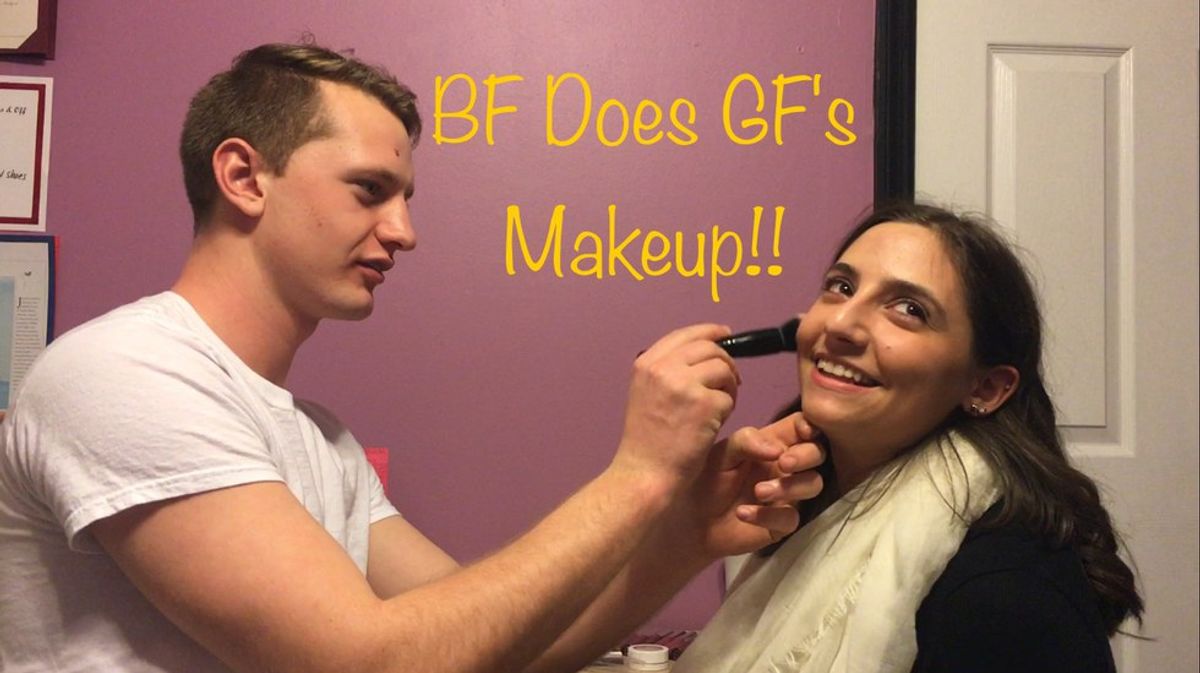 My Boyfriend Does My Makeup