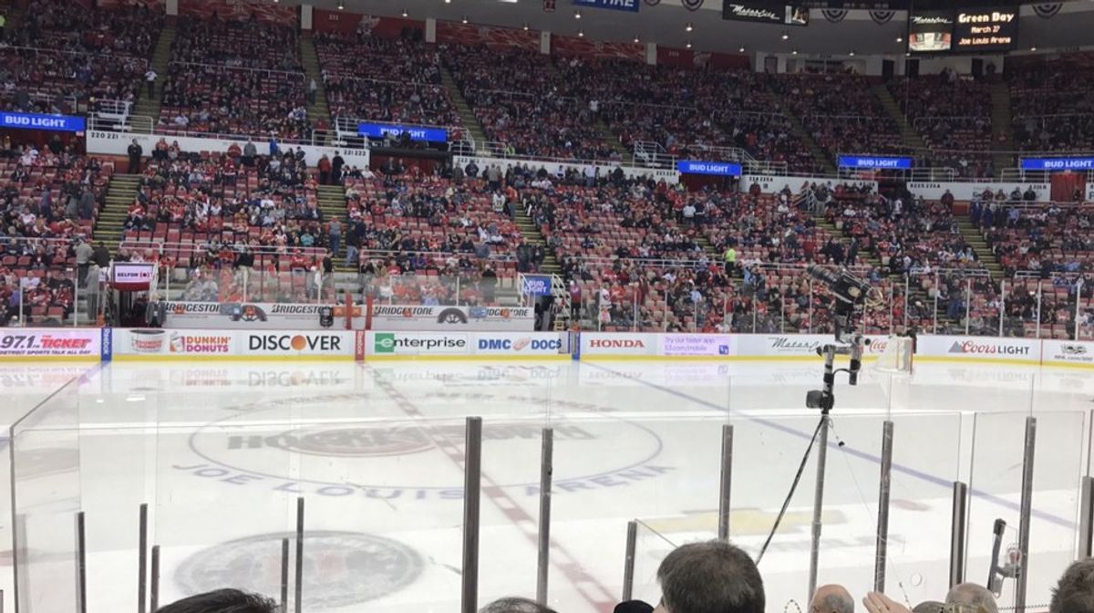 From The Hockey Fan Saying Goodbye To Joe Louis Arena