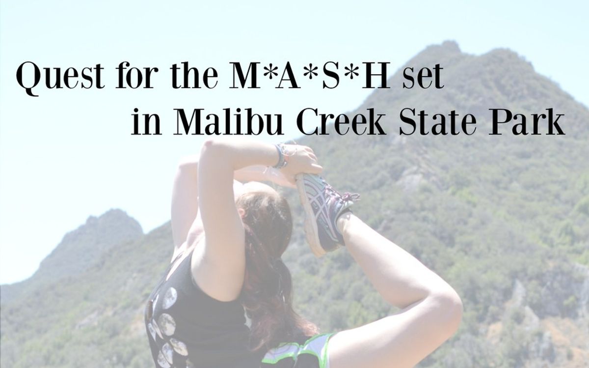 A Hike in Malibu Creek State Park