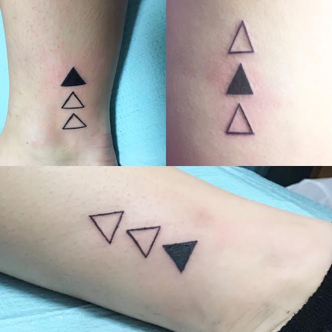 Dispersion Triangle tattoo by Live Two - Best Tattoo Ideas Gallery