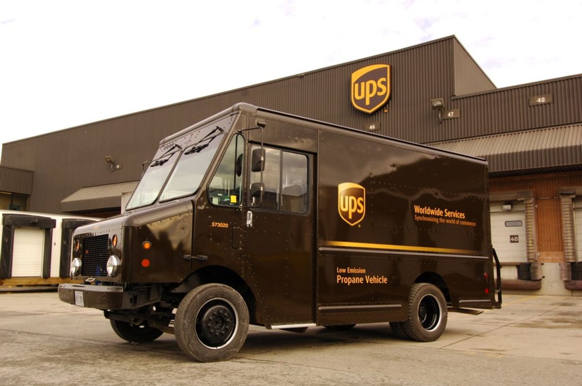 UPS Avoiding Left Turns