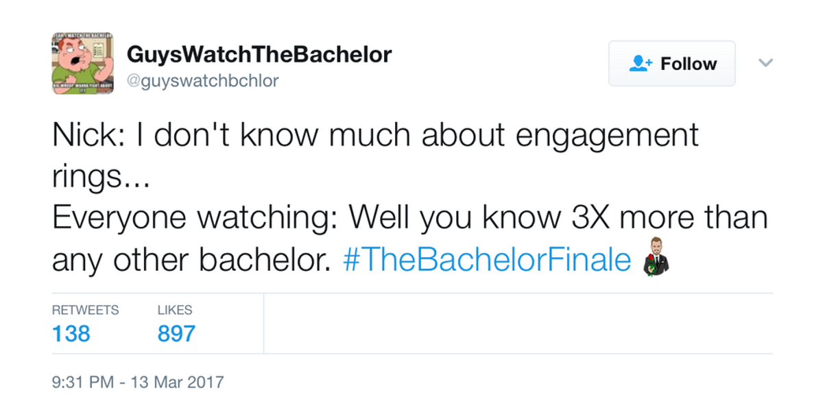 The Best Tweets from The Bachelor Finale