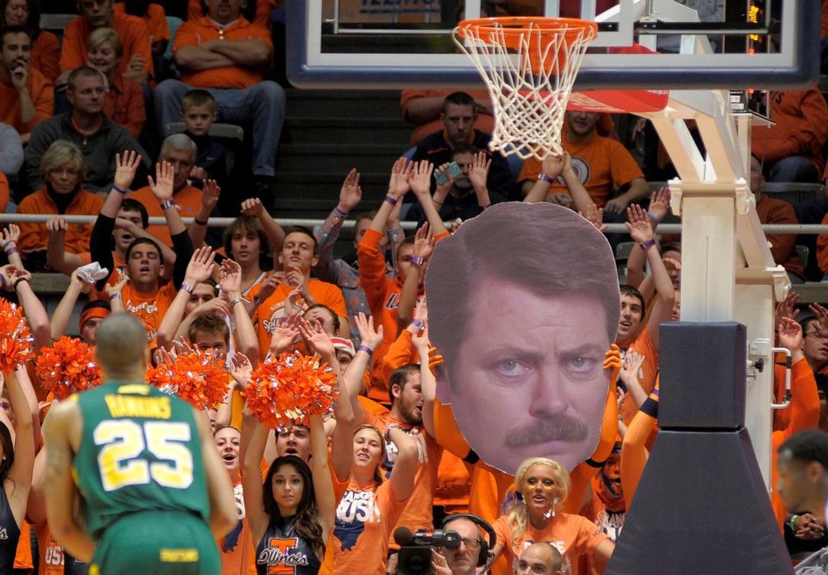 Watching A March Madness Game As Told By Ron Swanson