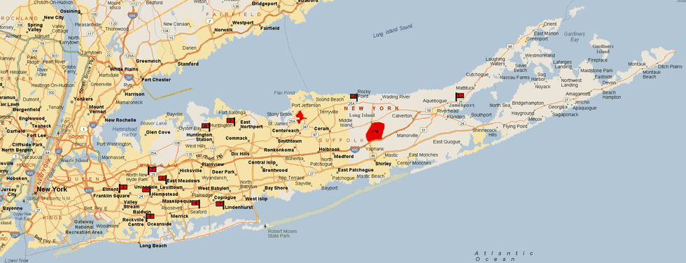 Long Island Versus Central New York