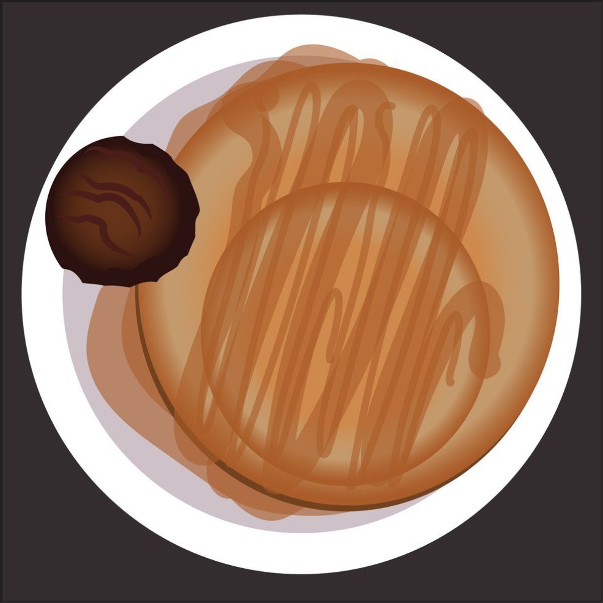 Working in Illustrator: Pancake Speed Paint