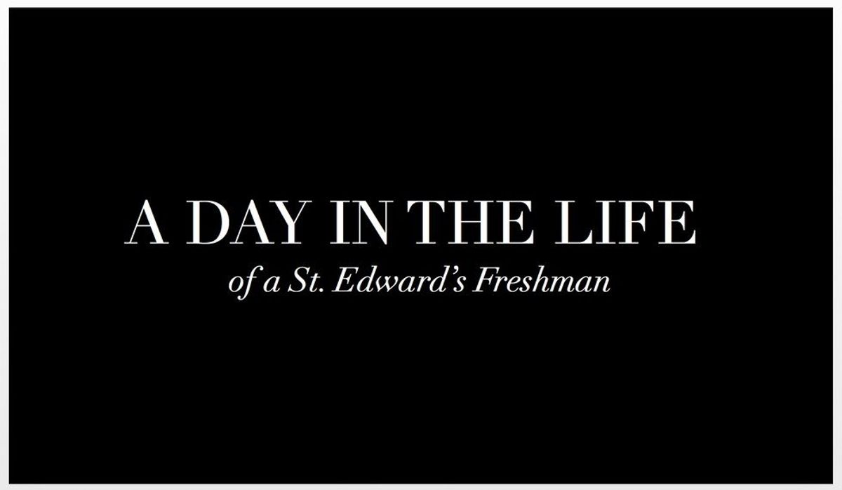 A Day in the Life of a St. Edward's Freshman