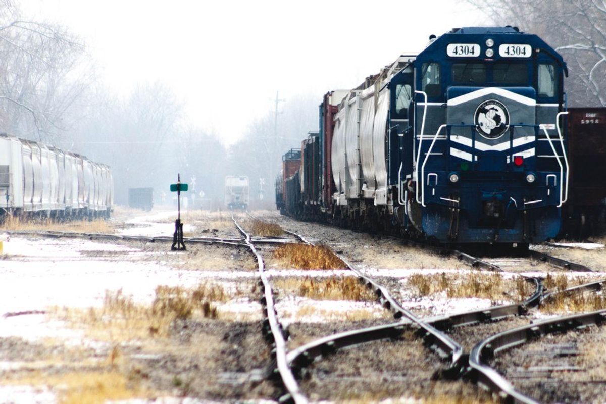 Scenic Series: Snowfall In Bay City Michigan