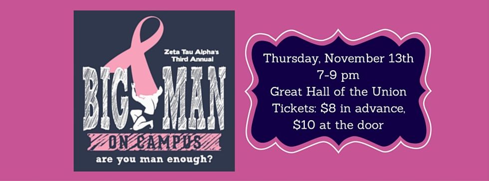 Who Will Get Crowned? ZTA Big Man on Campus 2014