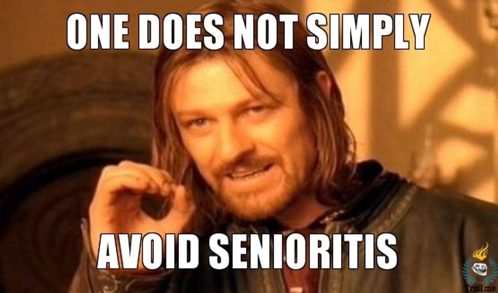 The 5 Signs Of Senioritis