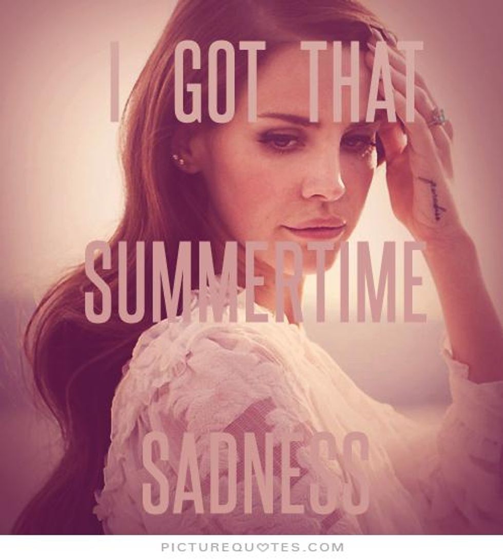 Summertime Sadness