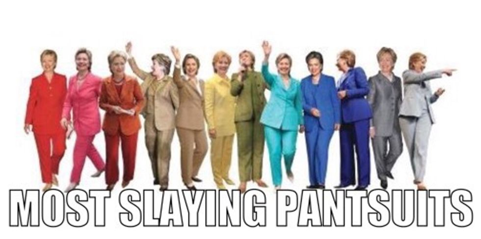 A Definitive Ranking Of Hillary Clinton's Pantsuits