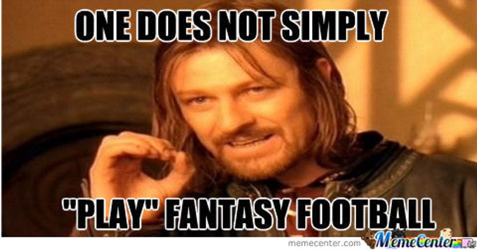 Five Things Every Fantasy Football League Goes Through