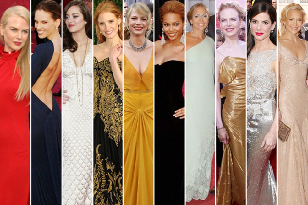 The 16 Best Red Carpet Dresses At The Academy Awards