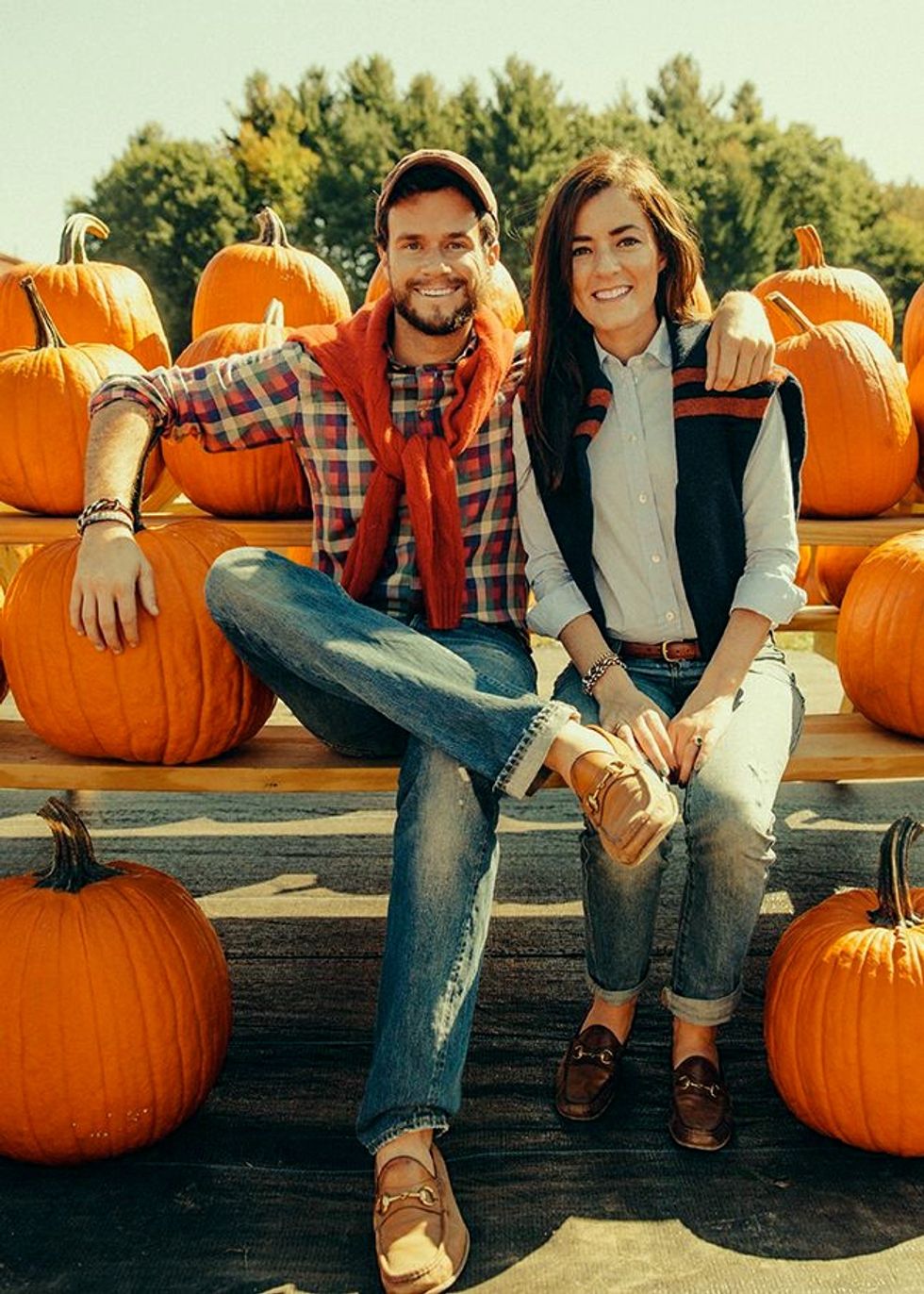 Kiel James Patrick And Sarah Vickers: The Perfect Preppy Couple