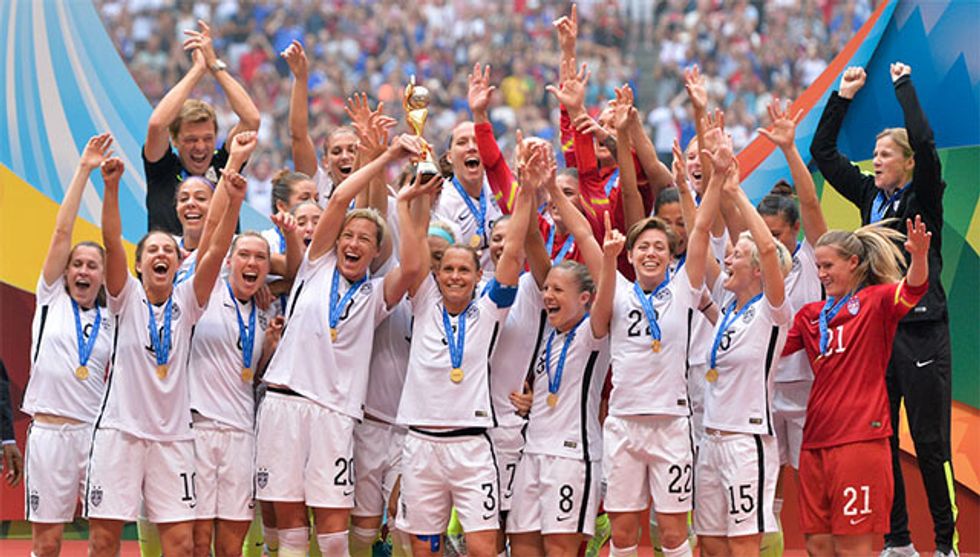 U.S. Women's Soccer Can Get The World Cup Win, But Not Equal Pay