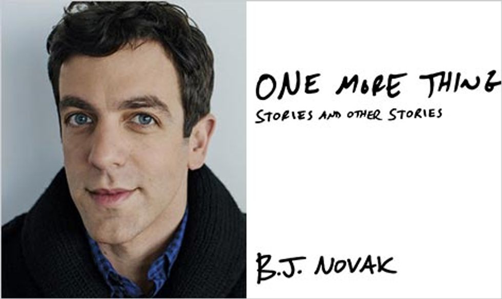 Book Review: "One More Thing: Stories And Other Stories" By B.J. Novak